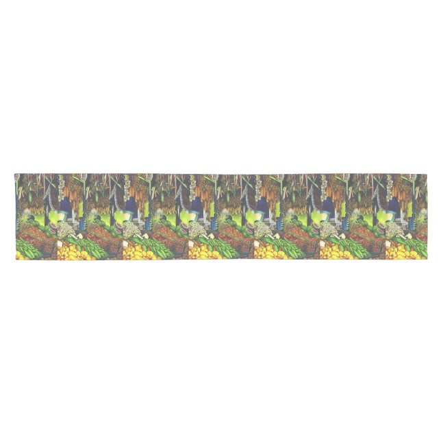 Chemin De Table Court Threads communs des interactions humaines, Budapes (Horizontal)