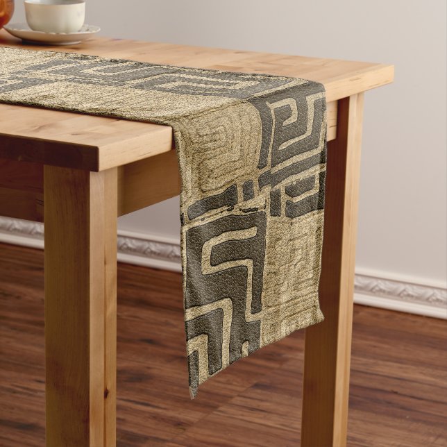 Chemin De Table Court Tissu Kuba (In Situ)