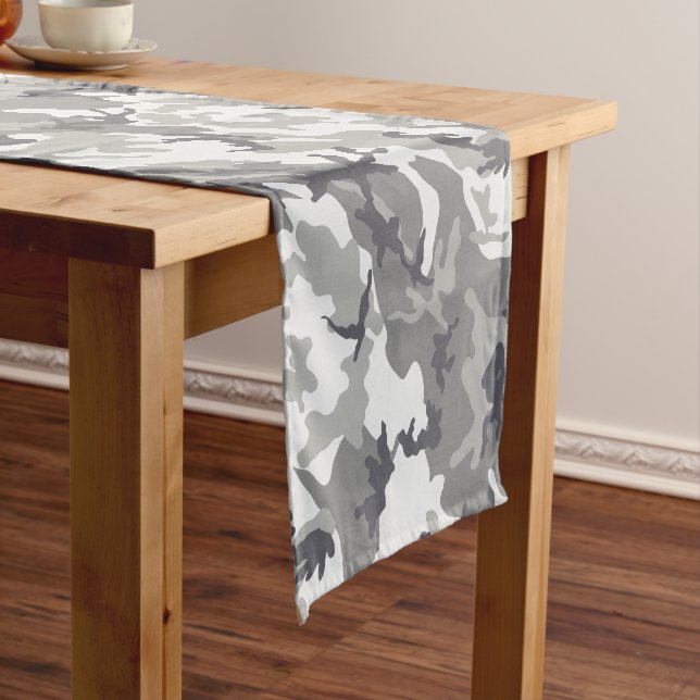 Chemin De Table Court Urban Camo (In Situ)