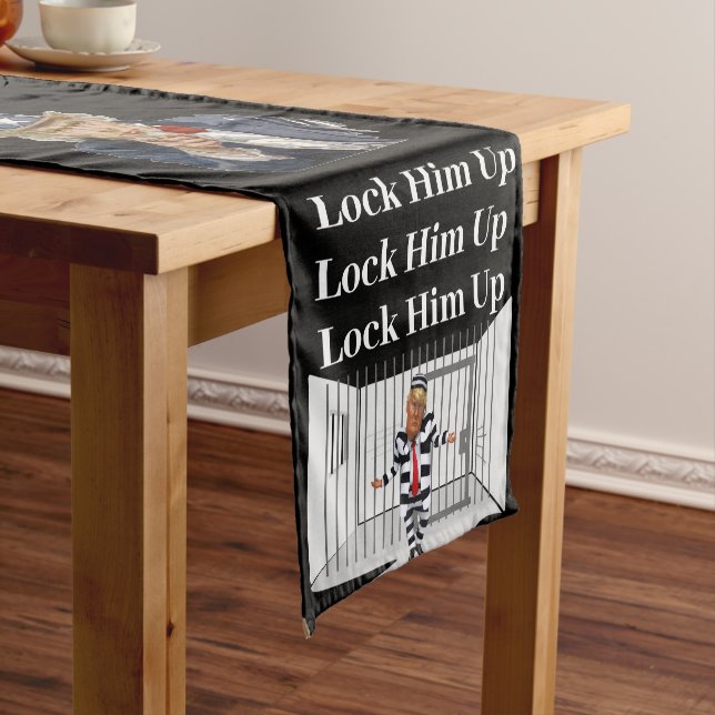 Chemin De Table Court Verrouiller Trump Table Runner (In Situ)