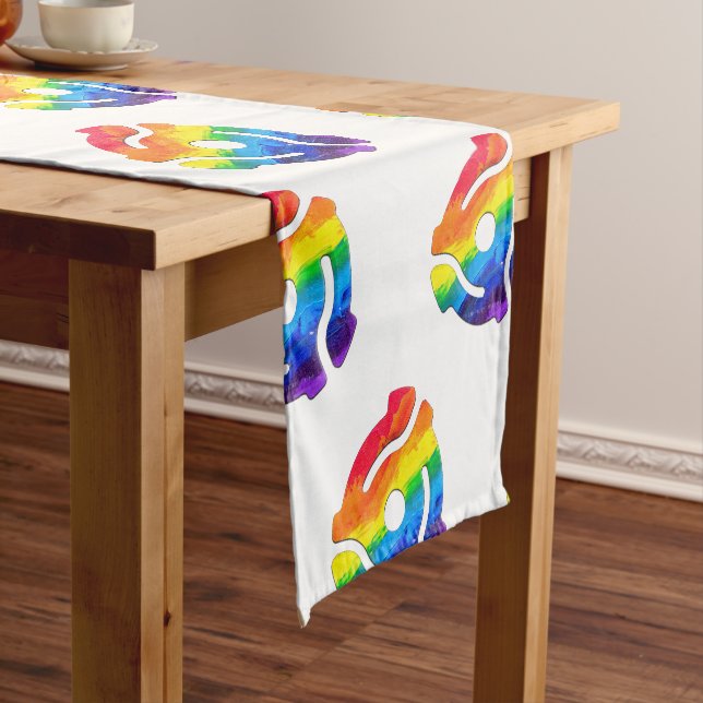 Chemin De Table Court Vibran de l'adaptateur d'enregistrement SlipperyJo (In Situ)