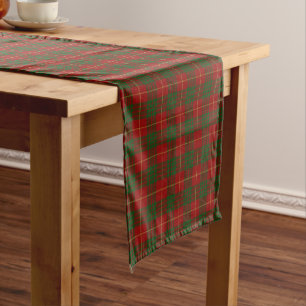 Chemin De Table Court Vieux plaid de tartan écossais de Cameron de clan