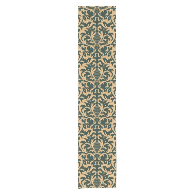 Chemin De Table Court Vintage pattern (Devant)
