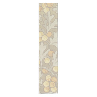 Chemin De Table Court William Morris Oak et Acorn Table Runner