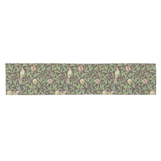 Chemin De Table Court William Morris "Oiseau & Grenade" 2. (Horizontal)