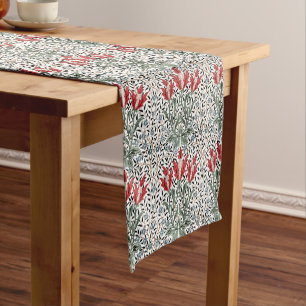 Chemin De Table Court William Morris Vintage Bourne Motif