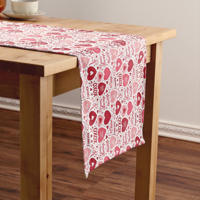 Chemin De Table Court XOXO & Always Be Mine  (In Situ)