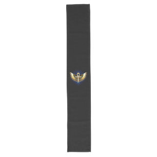 Chemin De Table Long Ankh or avec ailes