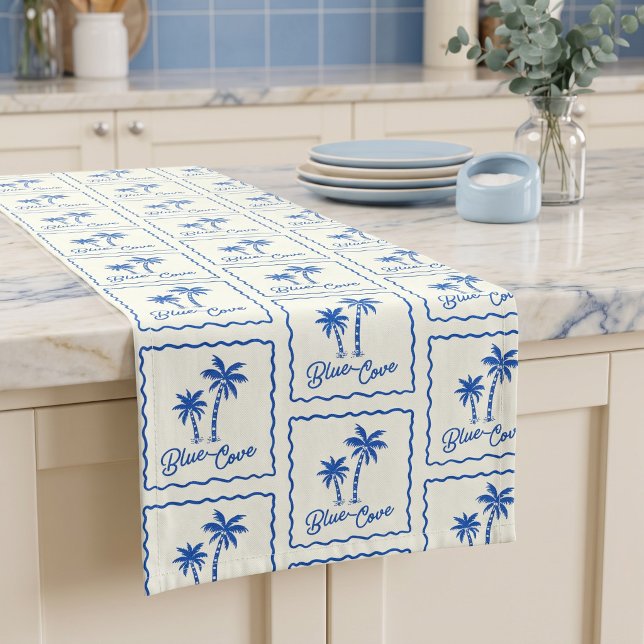 Chemin De Table Long Anse Bleue (Créateur téléchargé)