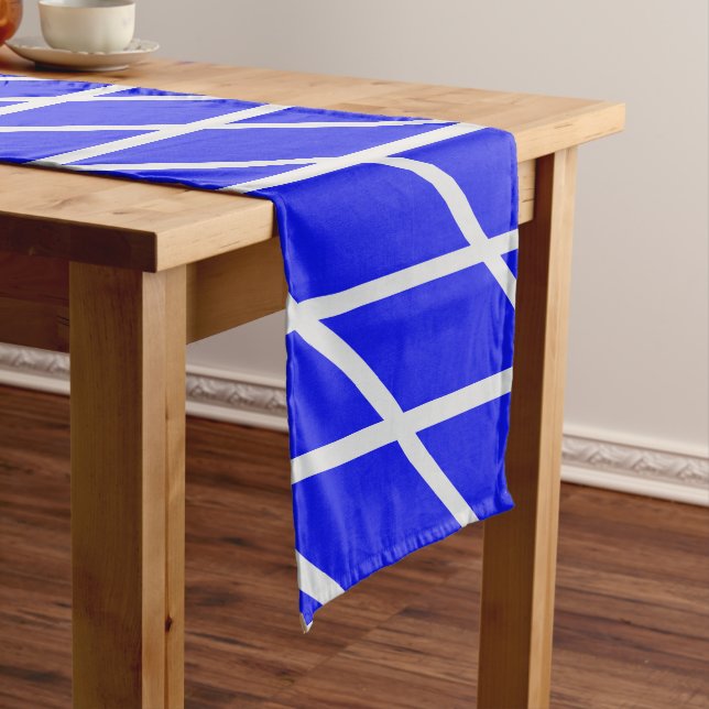 Chemin De Table Long Bleu Clair  (In Situ)