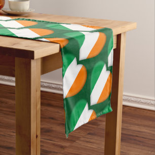 Chemin De Table Long Bonne St. Patrick's Day Irlandais Hearts Motif du