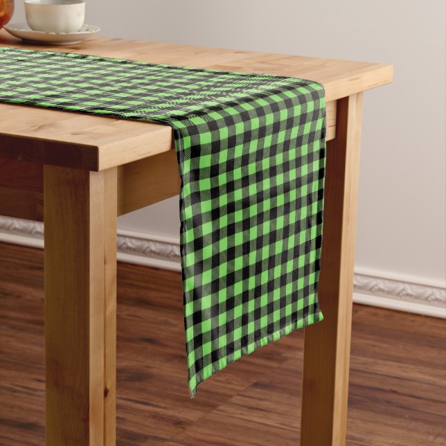 Chemin De Table Long Buffalo Plaid  (In Situ)