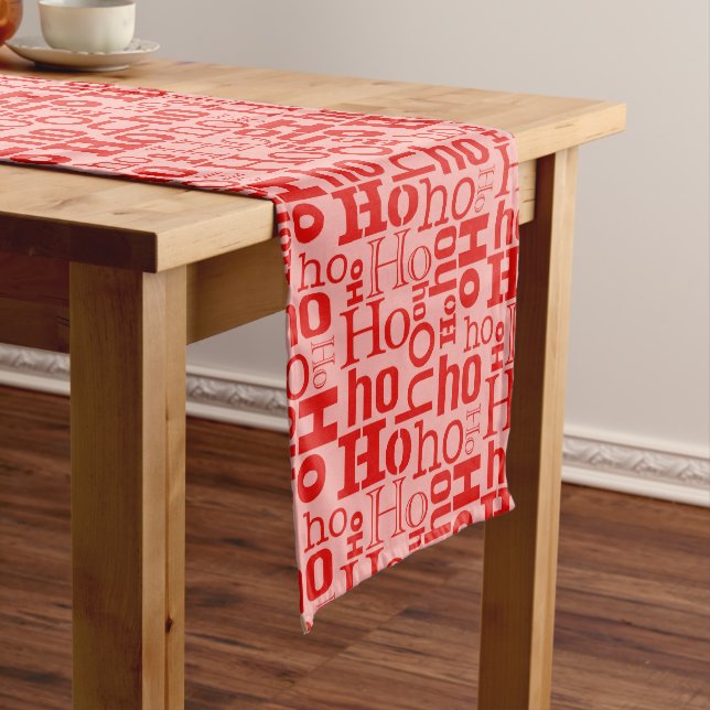 Chemin De Table Long Christmas Ho ho ho ho (In Situ)
