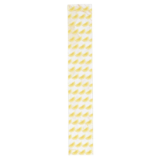 Chemin De Table Long Citron (Devant)