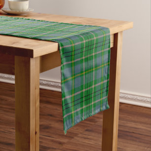 Chemin De Table Long Clan écossais Taylor Tartan Plaid