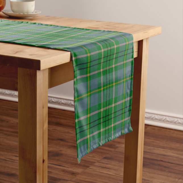 Chemin De Table Long Clan écossais Taylor Tartan Plaid (In Situ)