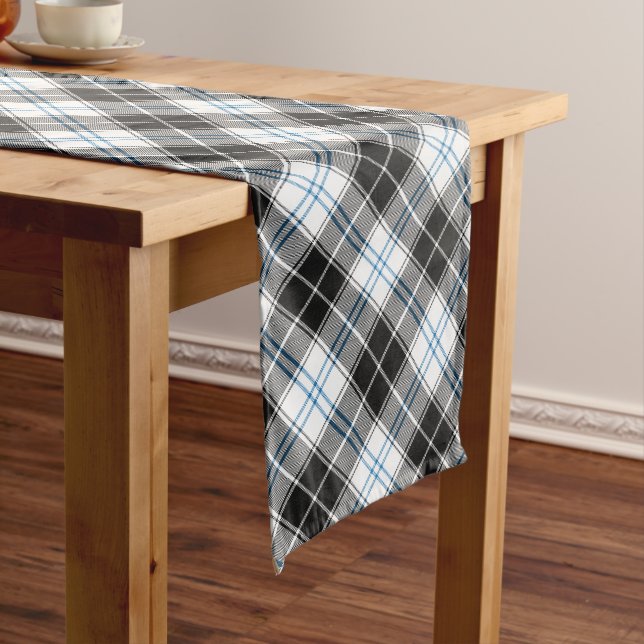 Chemin De Table Long Clan Forbes robe Tartan (In Situ)