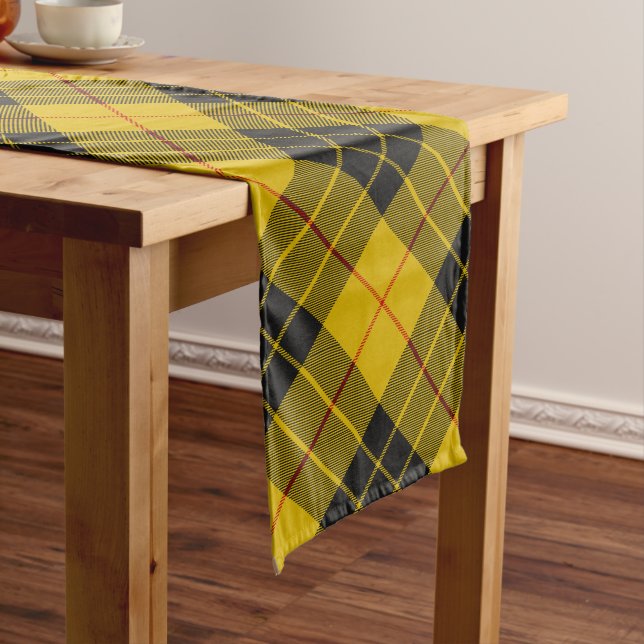 Chemin De Table Long Clan Macleod de Lewis Tartan (In Situ)