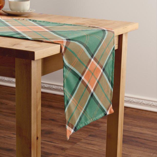 Chemin De Table Long Clan Pollock Tartan Long Table Runner (In Situ)