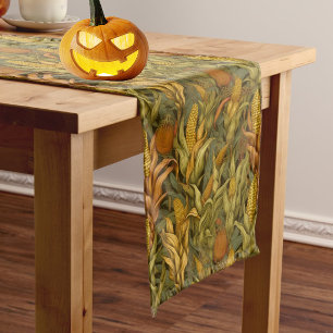 Chemin De Table Long Classique William Morris Automne Maïs Long Coureur