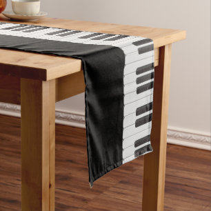 Chemin De Table Long Clavier pour piano