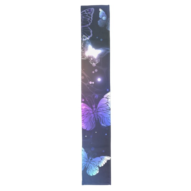 Chemin De Table Long Clowing Night Butterflies (Devant)