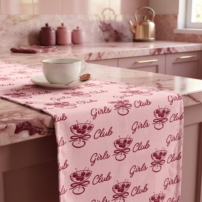 Chemin De Table Long Club des Filles (Créateur téléchargé)