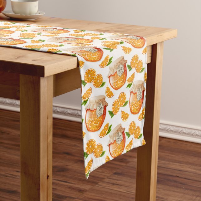 Chemin De Table Long Confiture d'orange (In Situ)