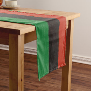 Chemin De Table Long Couleurs Kwanzaa