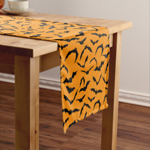 Chemin De Table Long Coureur de table de chauves-souris Halloween