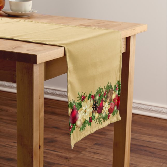 Chemin De Table Long Coureur de table de vacances Garland (In Situ)