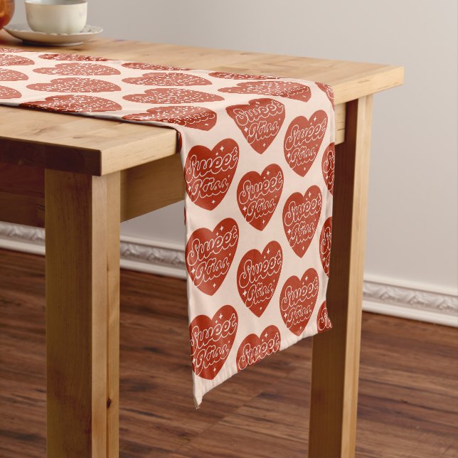 Chemin De Table Long Doux Baiser (In Situ)