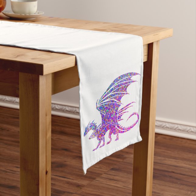 Chemin De Table Long Dragon de mosaïque Extraordinaire (In Situ)
