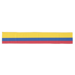 Chemin De Table Long Drapeau de la Colombie