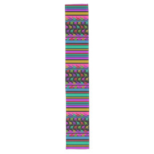 Chemin De Table Long Elephant Walk & Stripes Motif + vos idées