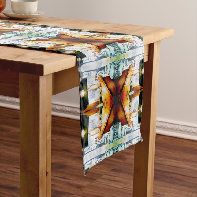 Chemin De Table Long Émotionnel pour motiver, logique pour justifier (In Situ)