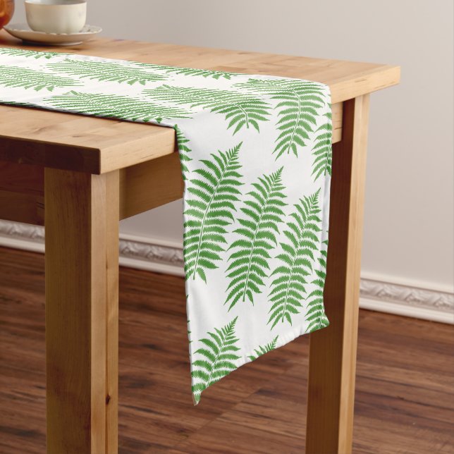 Chemin De Table Long Ferns (In Situ)