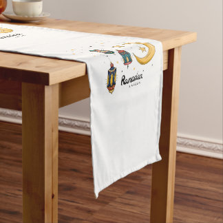 Chemin De Table Long Festive Ramadan coureur de table