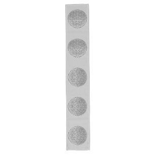 Chemin De Table Long Fleur de vie / Blume des Lebens - Médaille Argent