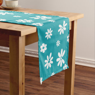 Chemin De Table Long Fleurs et pétales 5