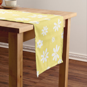 Chemin De Table Long Fleurs et pétales 6