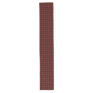 Chemin De Table Long Fleurs rouges Palestine Broderie tatreez Motif