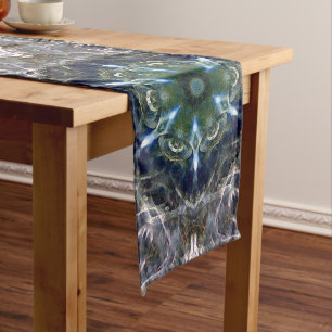 Chemin De Table Long Folk Mandala Short Table Runner