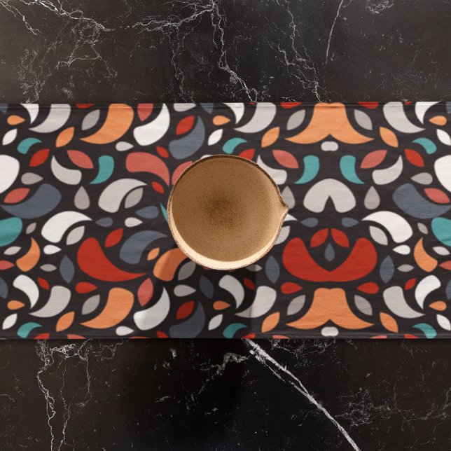 Chemin De Table Long Forme géométrique minimale Abstraite (Table runner)