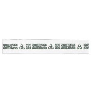 Chemin De Table Long Grand coureur de table de noeud de noir celtique