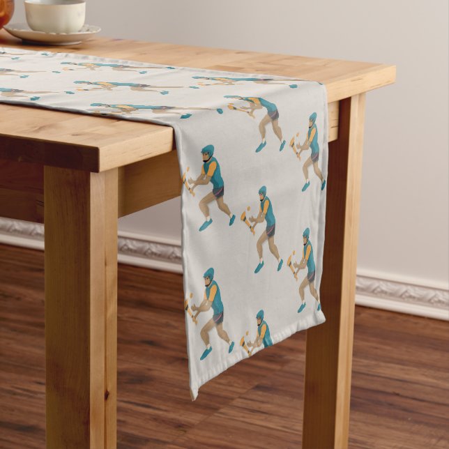 Chemin De Table Long Hurler (In Situ)