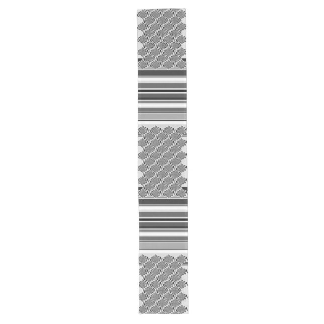 Chemin De Table Long Hypnose Stripes Motif + vos idées (Devant)