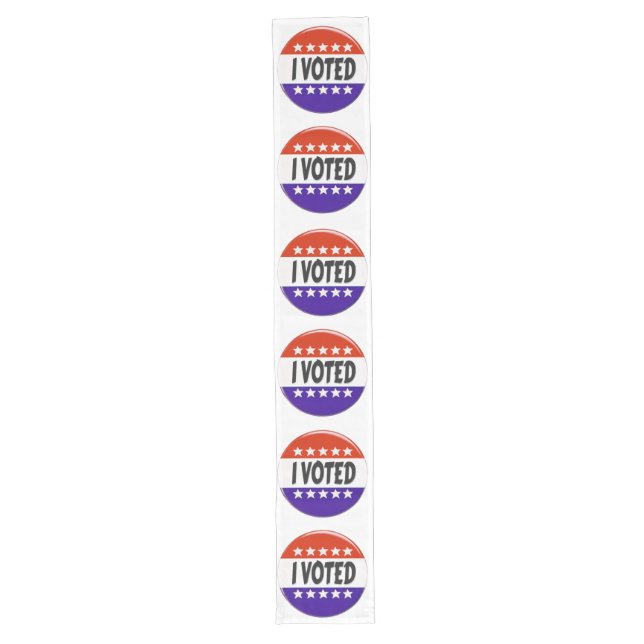 Chemin De Table Long J'ai voté (Devant)