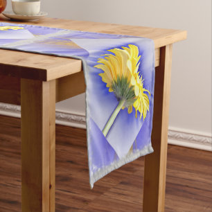 Chemin De Table Long Jaune et bleu