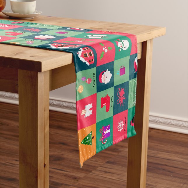 Chemin De Table Long Joyeux Noël (In Situ)